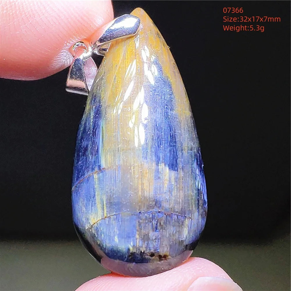 Blue Pietersite Pendant-ToShay.org