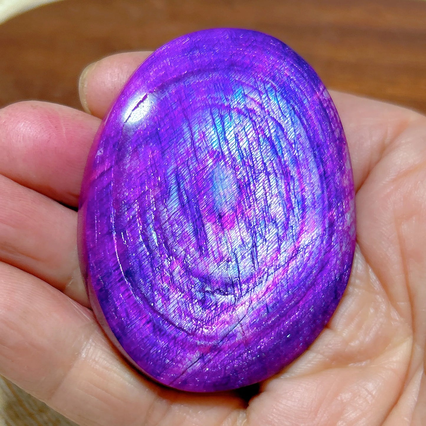 Violet Rainbow Moonstone-ToShay.org