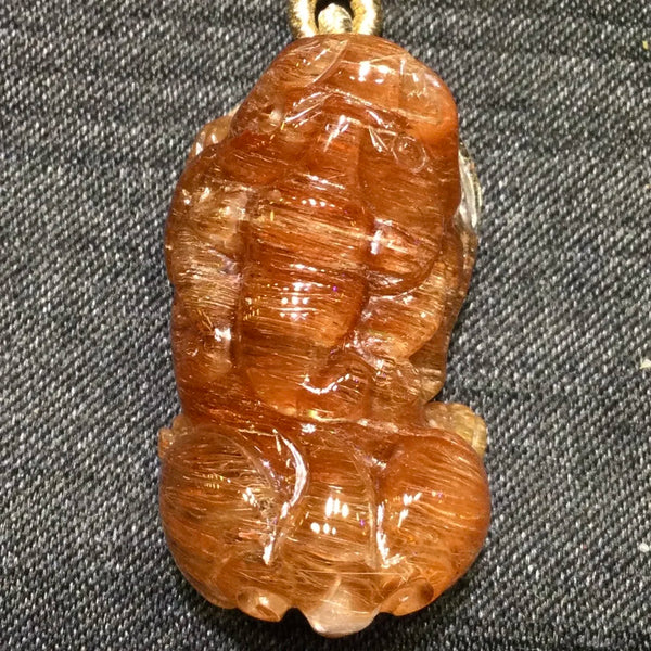 Red Copper Rutilated Pi Xiu-ToShay.org