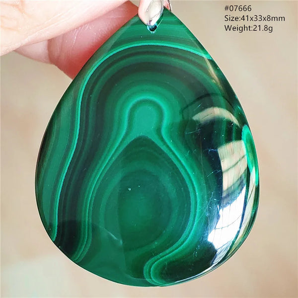 Green Malachite Pendant-ToShay.org