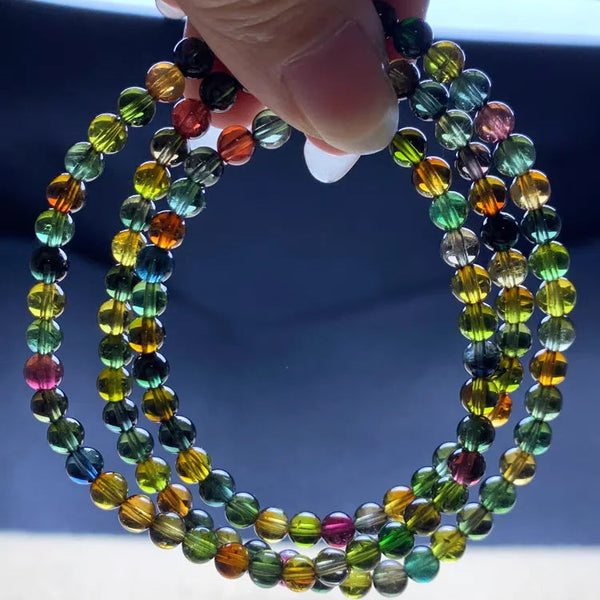 Green Tourmaline Wrap Bracelet-ToShay.org