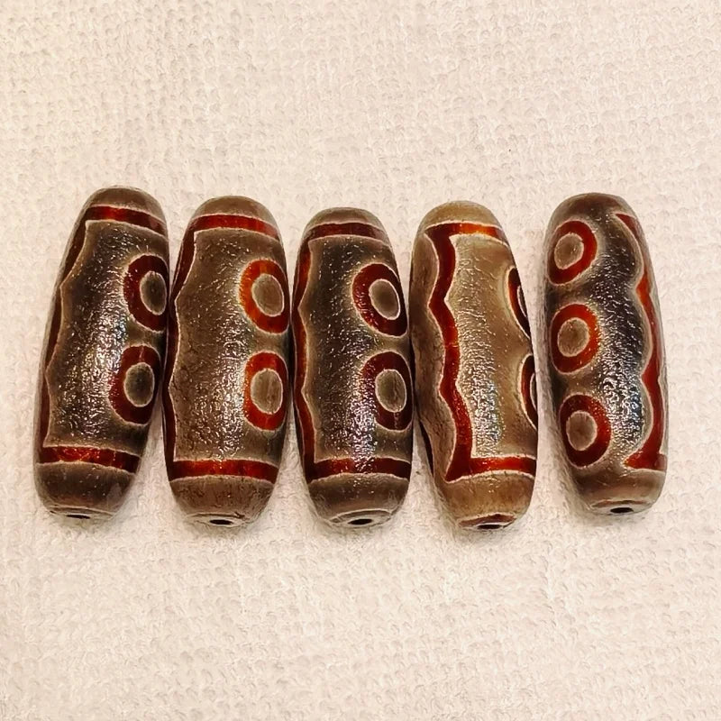 Tibetan Agate Eyes Dzi-ToShay.org