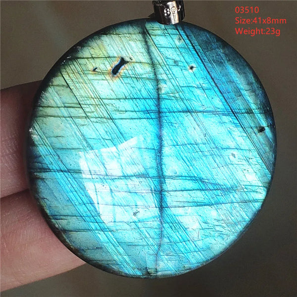 Blue Light Labradorite Pendant-ToShay.org
