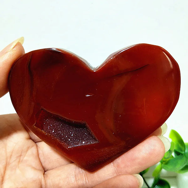 Red Agate Heart-ToShay.org