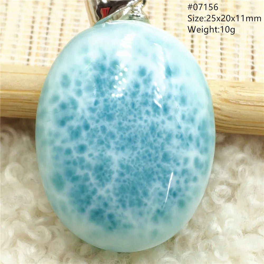 Blue Larimar Pendant-ToShay.org