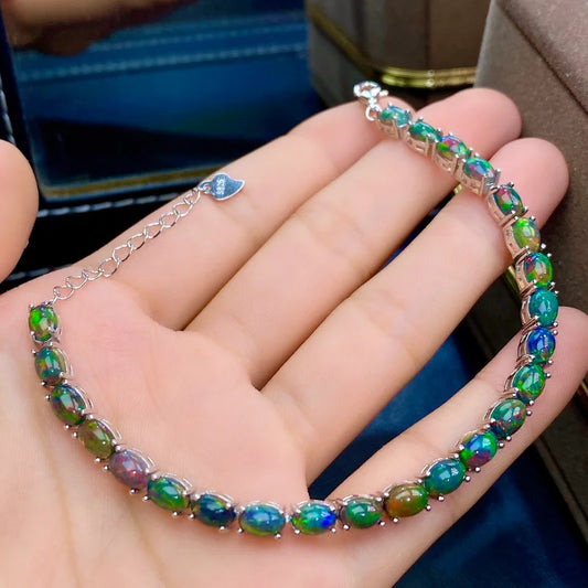 Rainbow Opal Bracelet-ToShay.org