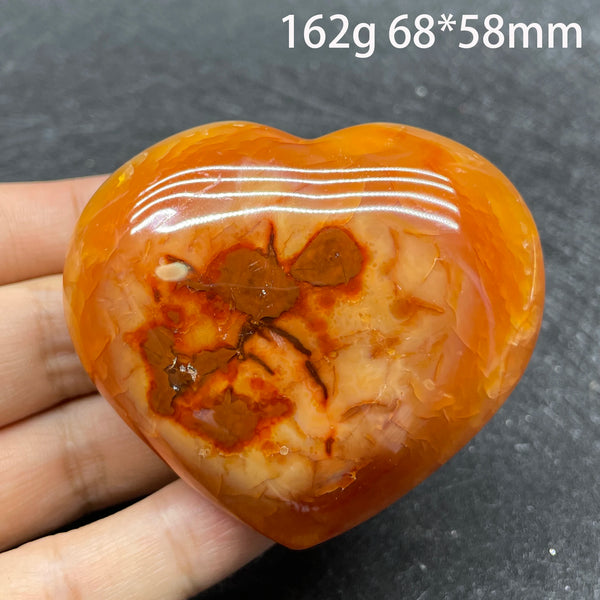 Orange Carnelian Hearts-ToShay.org