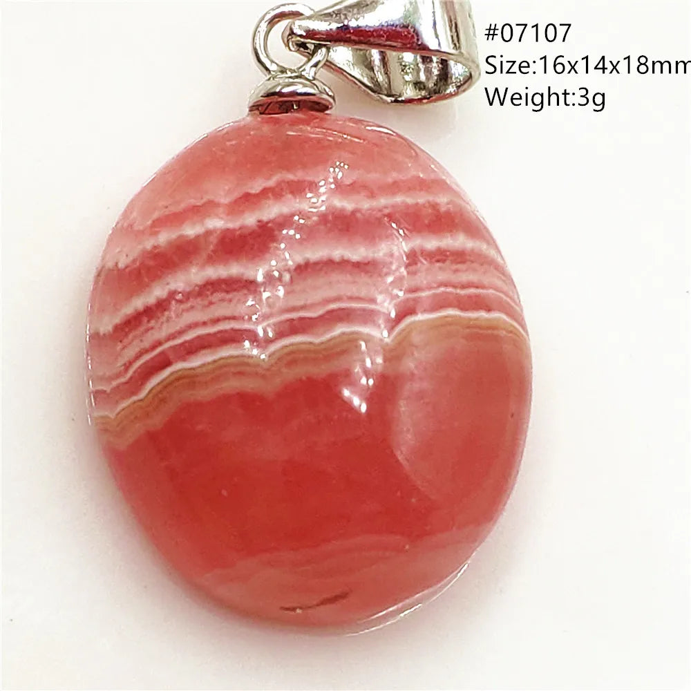 Red Rhodochrosite Pendant-ToShay.org
