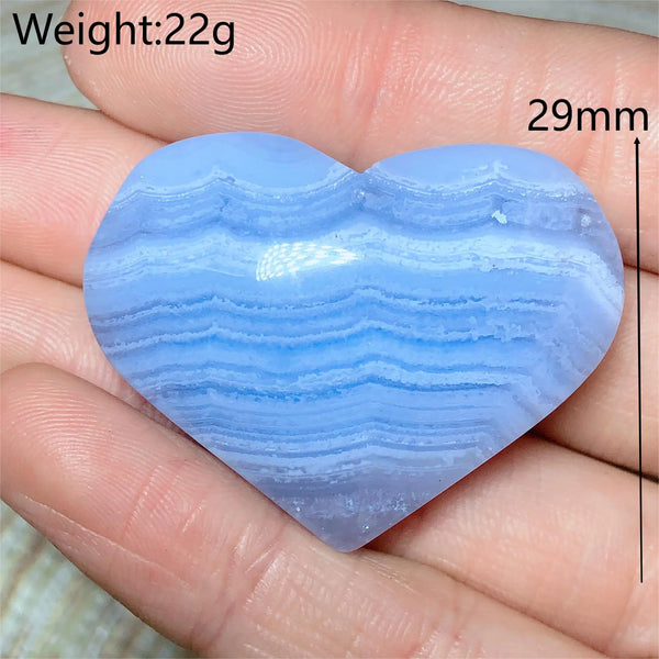 Blue Lace Agate Heart-ToShay.org