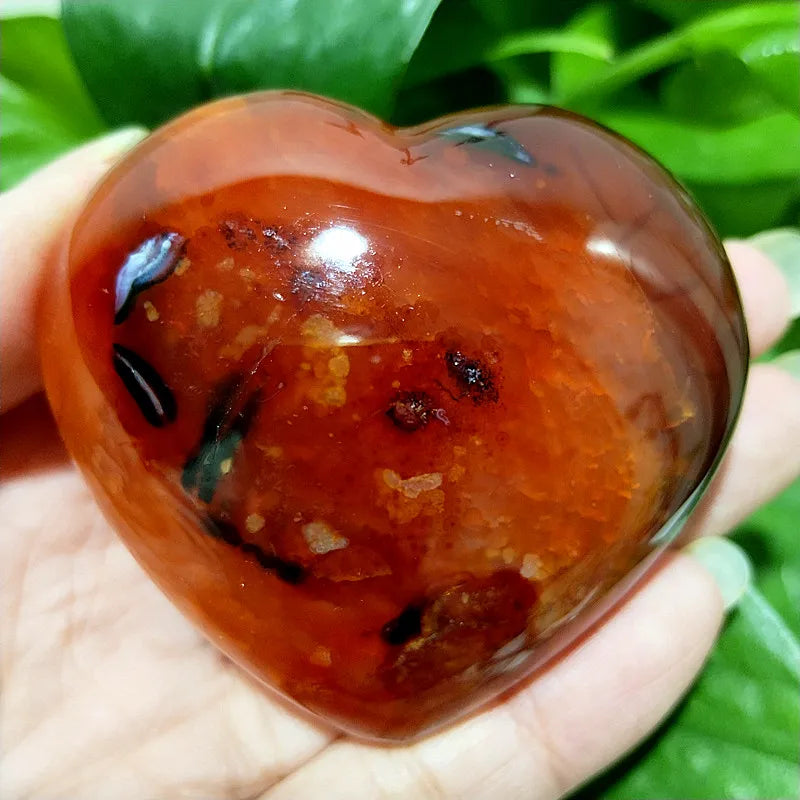 Red Agate Heart-ToShay.org