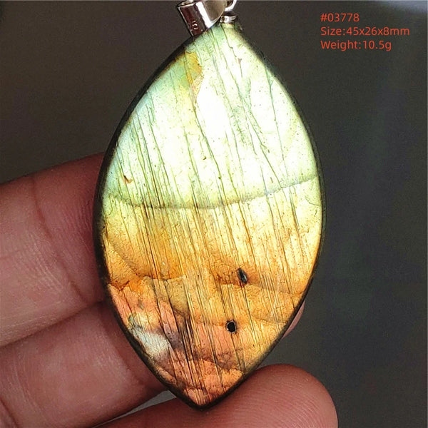 Blue Light Labradorite Pendant-ToShay.org