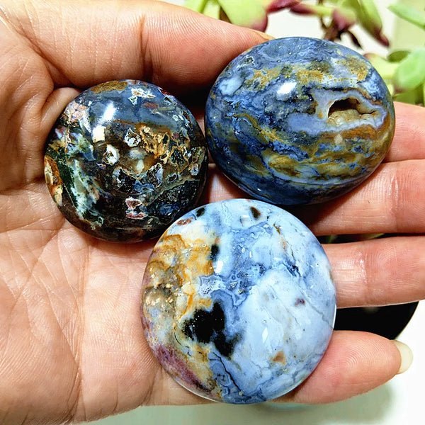Ocean Jasper Palm Stones-ToShay.org