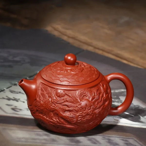 Dragon Clay Tea Pot-ToShay.org