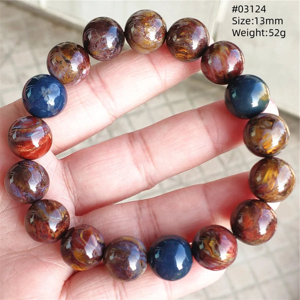 Blue Red Pietersite Bracelet-ToShay.org