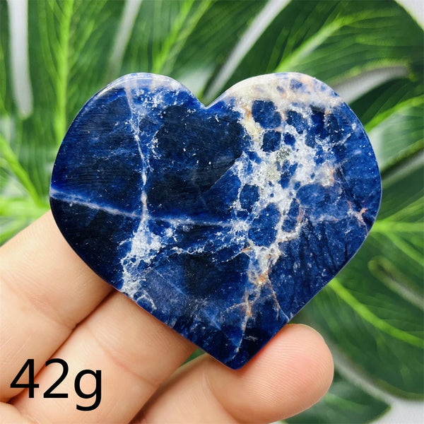 Blue Sodalite Heart-ToShay.org