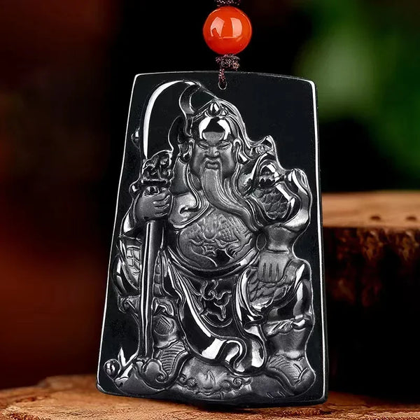 Black Ink Jade Guan Gong-ToShay.org