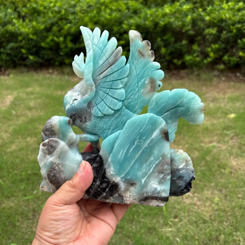 Blue Amazonite Quartz Phoenix-ToShay.org