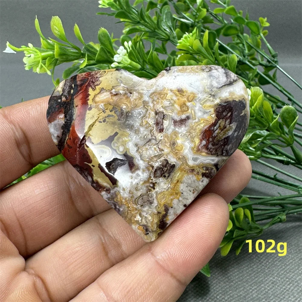 Red Agate Hearts-ToShay.org