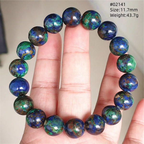 Blue Malachite Azurite Bracelet-ToShay.org
