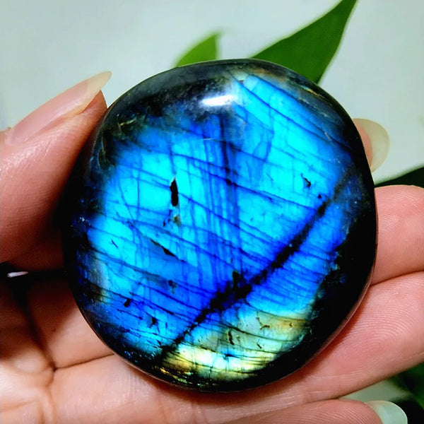 Blue Labradorite Palm Stones-ToShay.org