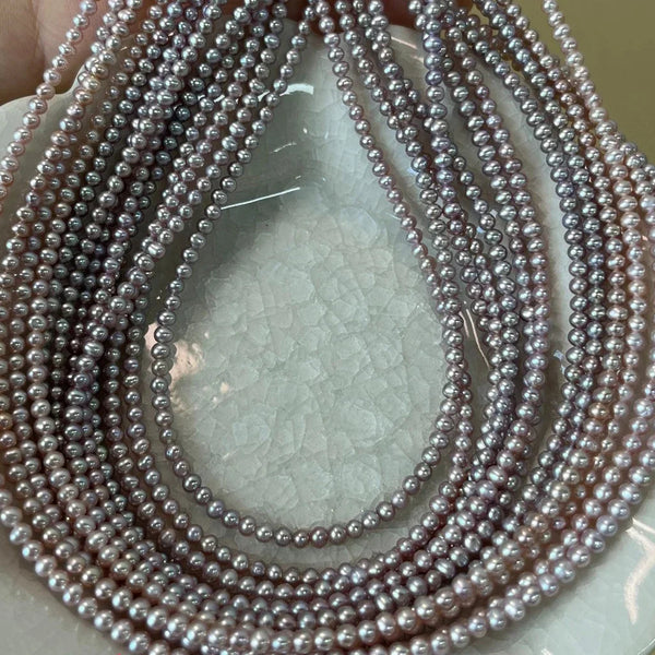 Purple Freshwater Pearl Beads-ToShay.org