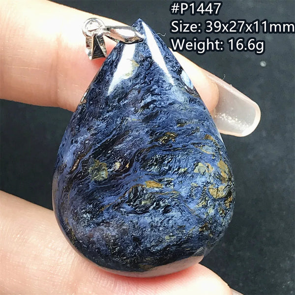 Blue Pietersite Pendant-ToShay.org