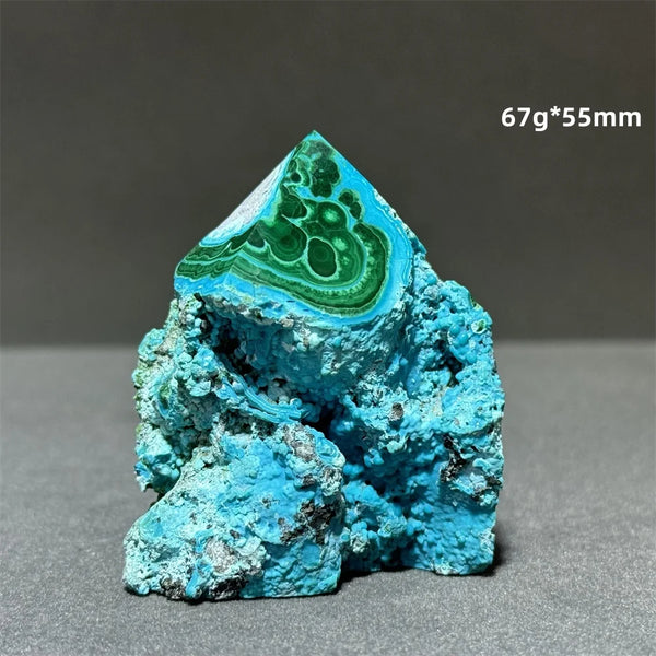 Blue Chrysocolla Tower-ToShay.org