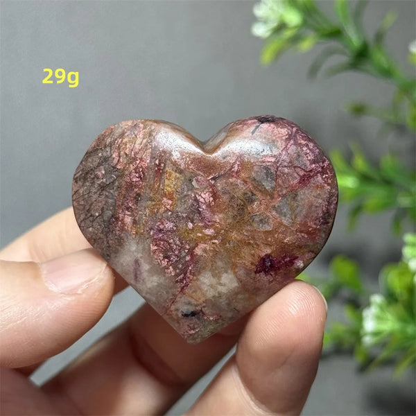 Pink Cobalt Calcite Heart-ToShay.org