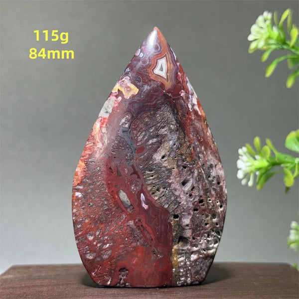 Red Agate Torch-ToShay.org