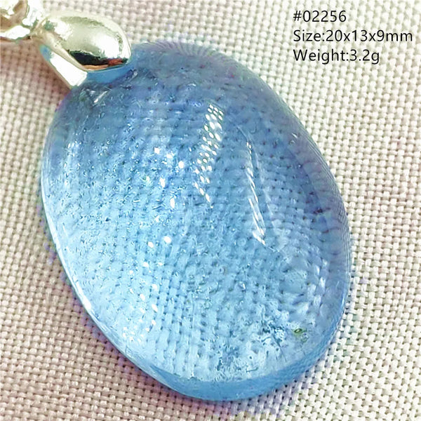 Blue Topaz Crystal Pendant-ToShay.org