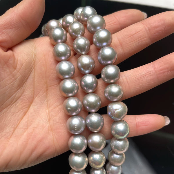 Grey Pearl Beads-ToShay.org