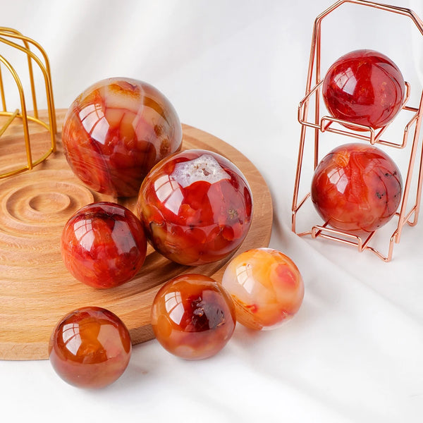 Red Agate Ball-ToShay.org