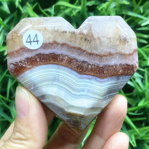 Purple Amethyst Heart-ToShay.org