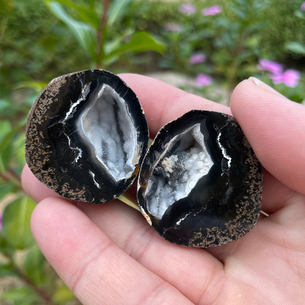 Mixed Agate Geode Egg-ToShay.org