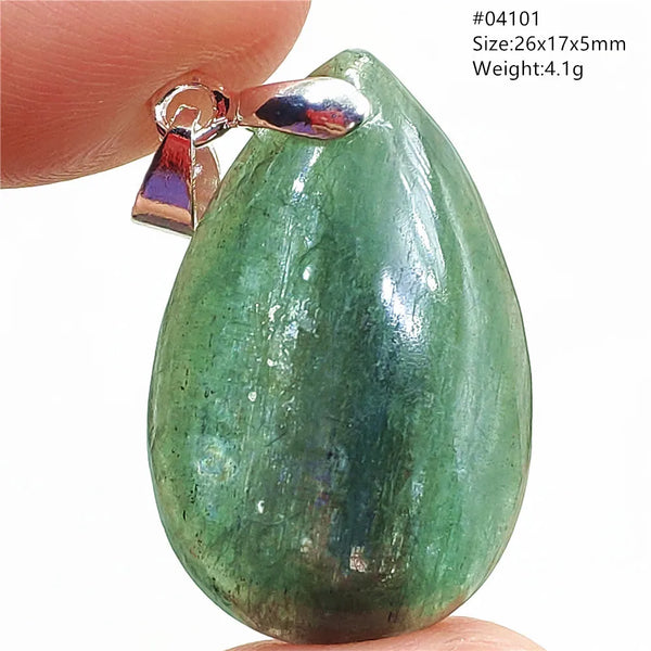 Green Kyanite Pendant-ToShay.org