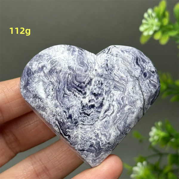 Purple Malachite Heart-ToShay.org