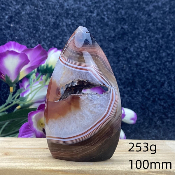Red Lace Agate Flame-ToShay.org