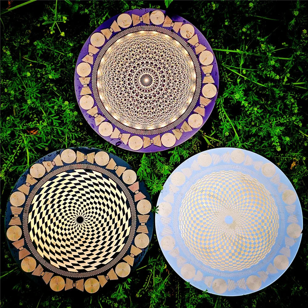 Circuit Board Polarizing Disk-ToShay.org