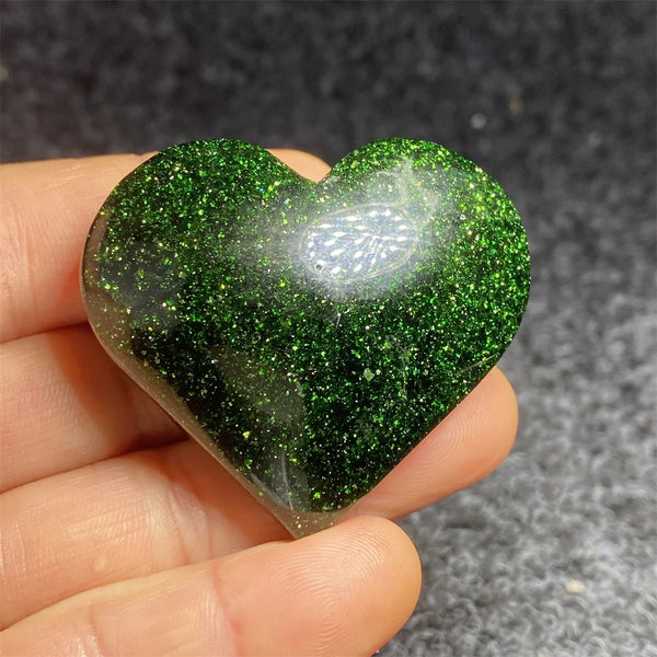 Green Sand Heart-ToShay.org