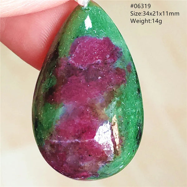 Red Ruby Zoisite Light Pendant-ToShay.org