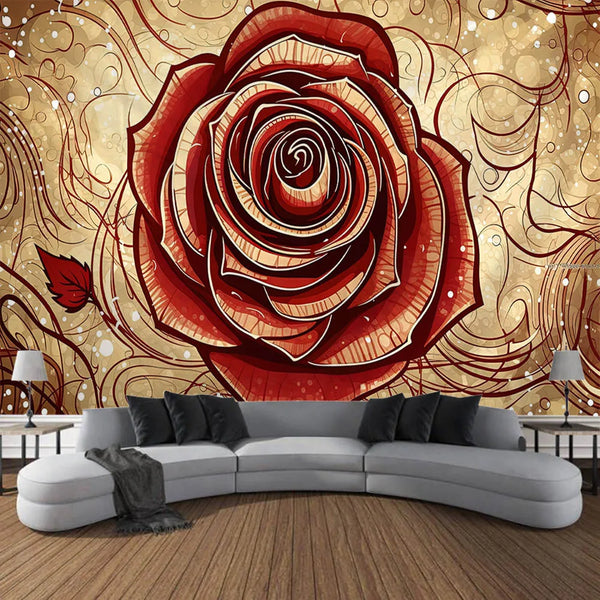 Flower Art Tapestry-ToShay.org