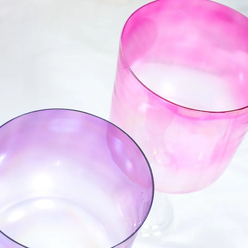 Pink Crystal Singing Bowl-ToShay.org