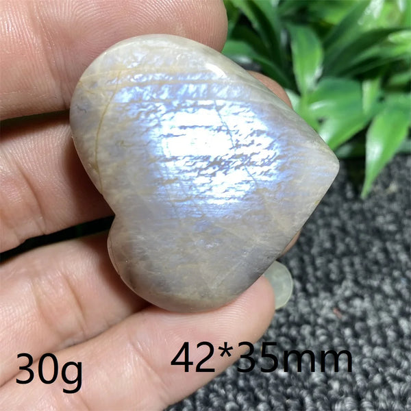 Blue Moonstone Heart-ToShay.org