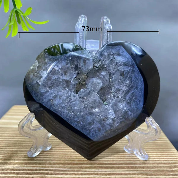Black Agate Heart-ToShay.org