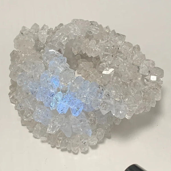Clear Herkimer Diamond Bracelets-ToShay.org