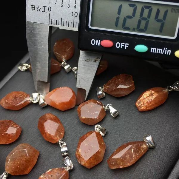 Gold Sunstone Pendant-ToShay.org