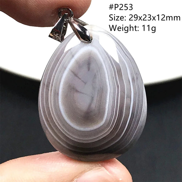 Black Lace Agate Pendant-ToShay.org