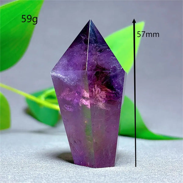 Purple Amethyst Wand Point-ToShay.org