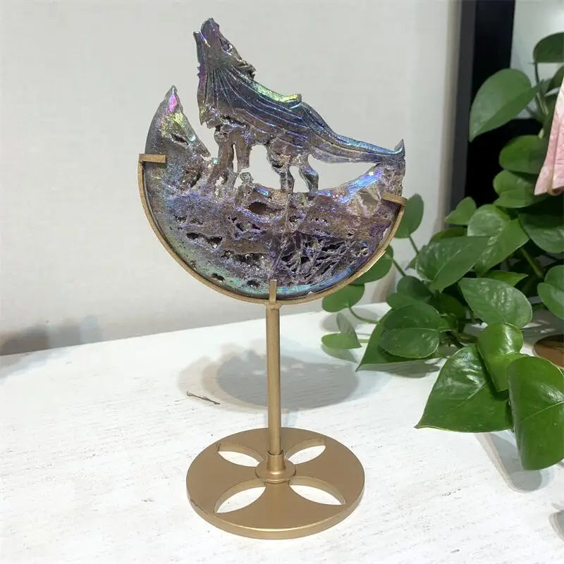 Purple Sphalerite Wolf-ToShay.org