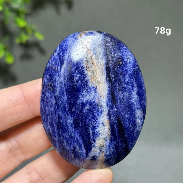 Blue Sodalite Palm Stone-ToShay.org